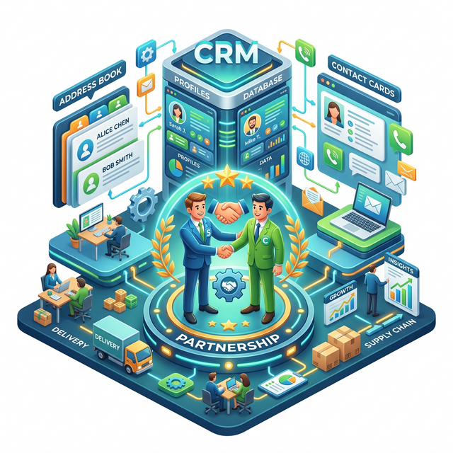 العملاء والموردين